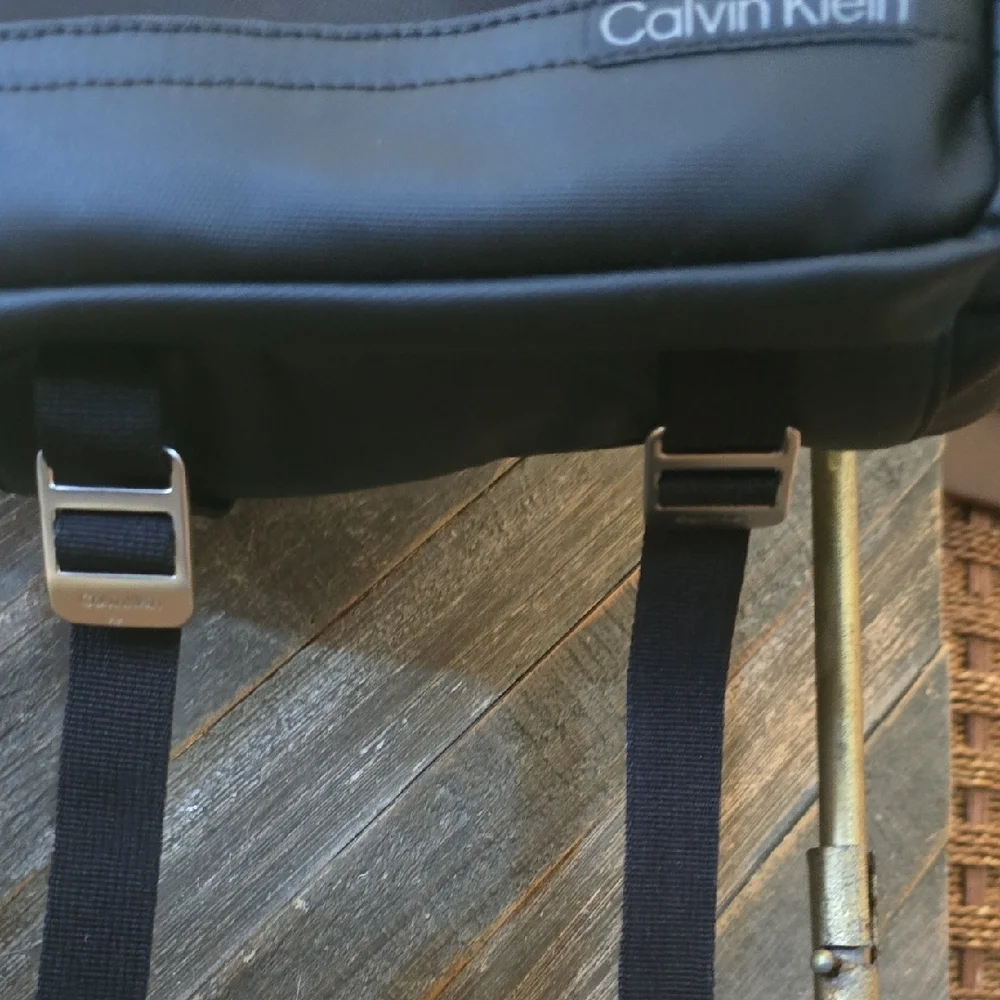 Calvin Klein Black Messenger Bag for Men